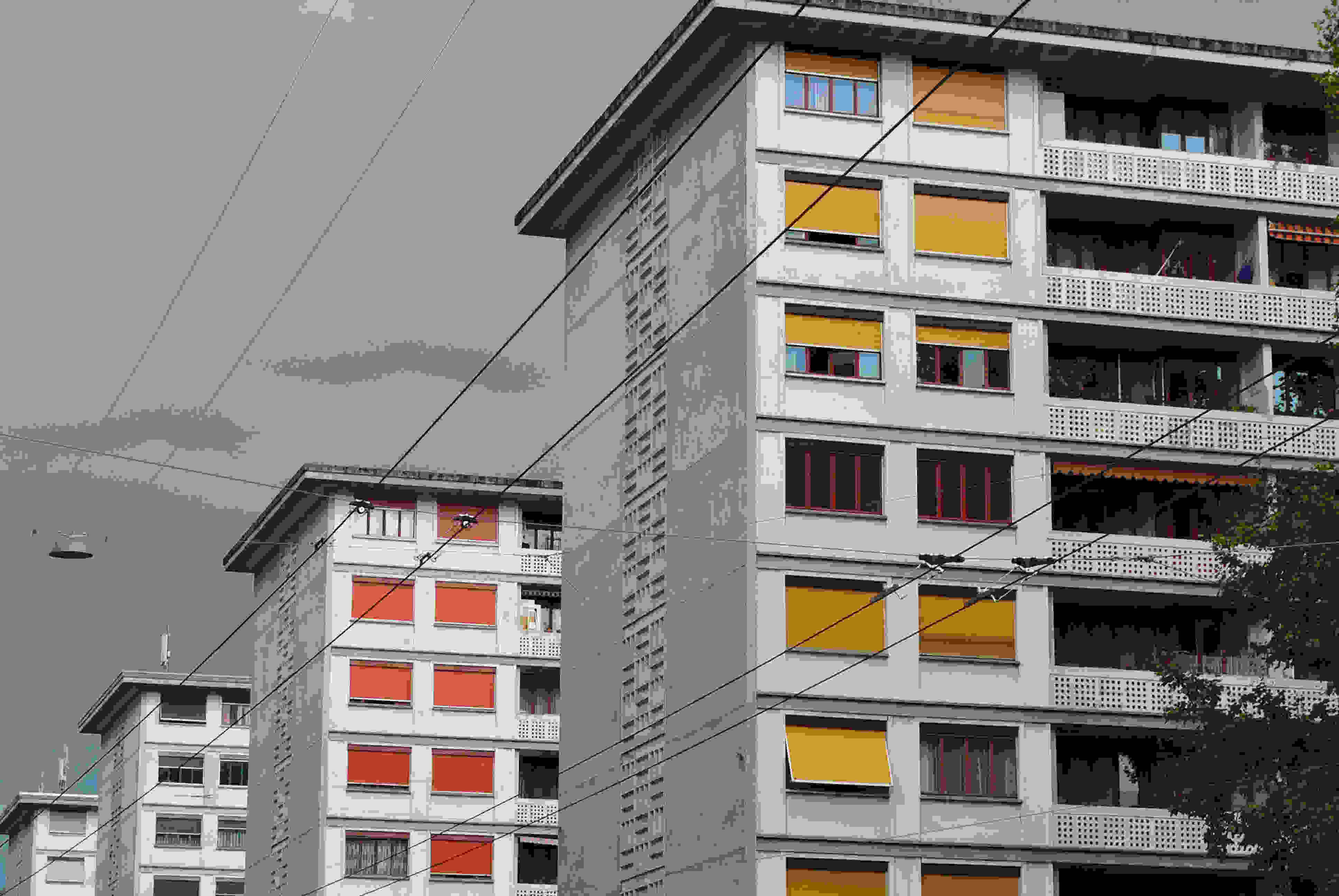 alignement building Carl-Vogt